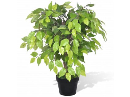 Umělý trpasličí fíkus (fíkovník) v květináči 60 cm