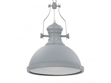 Stropní svítidlo šedé kulaté E27