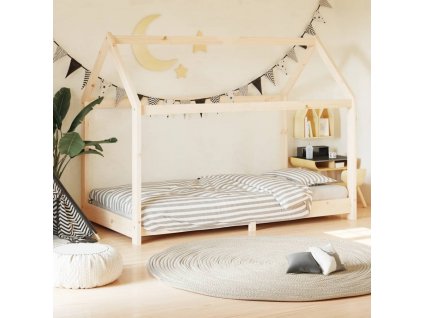 Rám dětské postele masivní borovice 70 x 140 cm