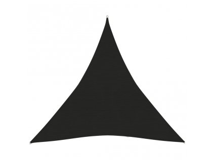 Stínící plachta 160 g/m² černá 4,5 x 4,5 x 4,5 m HDPE