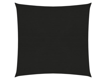 Stínící plachta 160 g/m² černá 4,5 x 4,5 m HDPE