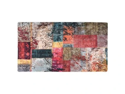 Koberec pratelný patchwork 190x300 cm vícebarevný