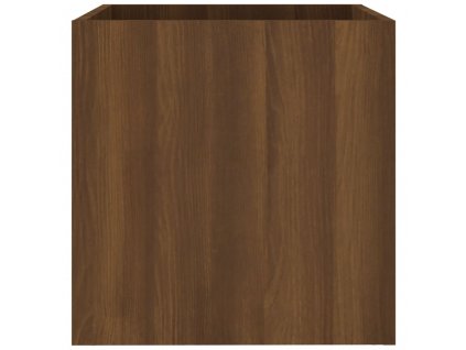 Truhlík hnědý dub 40 x 40 x 40 cm kompozitní dřevo