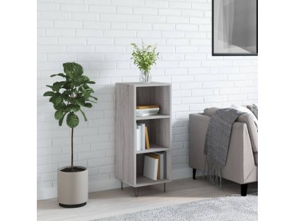 Příborník šedý sonoma 34,5 x 32,5 x 90 cm kompozitní dřevo