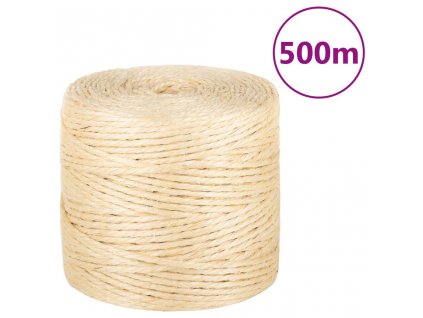 Provaz 100% sisal 4 mm 500 m