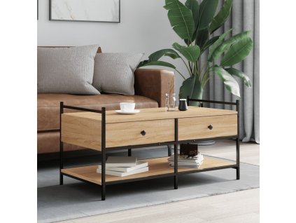 Konferenční stolek dub sonoma 99 x 50 x 50 cm kompozitní dřevo