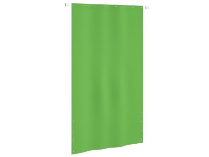 Balkonová zástěna světle zelená 140 x 240 cm oxfordská látka
