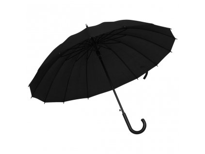 Deštník automatický černý 105 cm