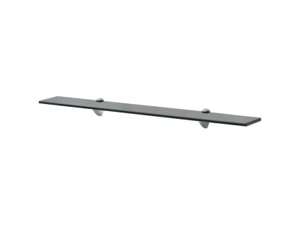 Plovoucí skleněná police 80x10 cm 8 mm