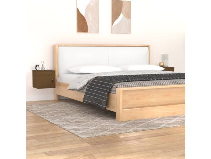 Nástěnné skříňky 2 ks medově hnědé 31,5x30x30 cm borové dřevo