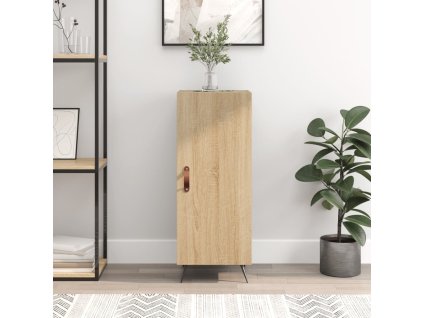 Příborník dub sonoma 34,5 x 34 x 90 cm kompozitní dřevo