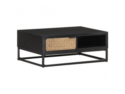 Konferenční stolek 90 x 60 x 35 cm masivní mangovníkové dřevo