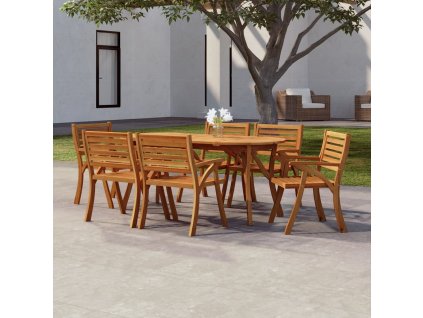 Zahradní stůl 200 x 90 x 75 cm masivní akáciové dřevo