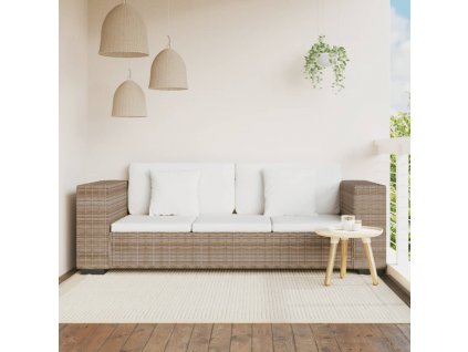 3místná pohovka pravý ratan