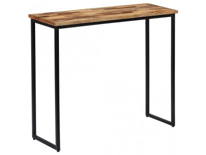 Konzolový stolek z masivního recyklovaného teaku 90x30x76 cm