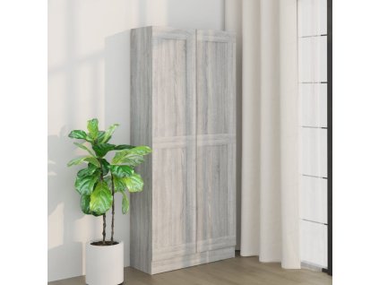 Knihovna šedá sonoma 82,5 x 30,5 x 185,5 cm kompozitní dřevo