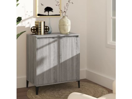 Příborník šedý sonoma 60 x 35 x 70 cm kompozitní dřevo