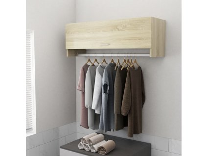 Šatní skříň dub sonoma 100 x 32,5 x 35 cm kompozitní dřevo