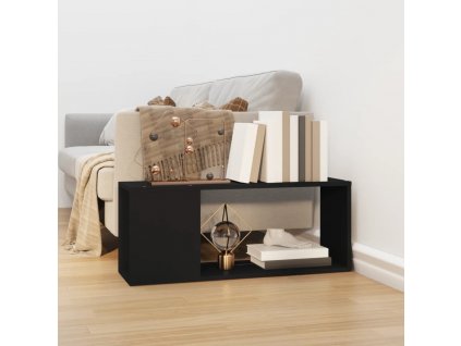 TV stolek černý 80 x 24 x 32 cm kompozitní dřevo