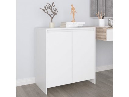 Příborník bílý 70x41x75 cm kompozitní dřevo