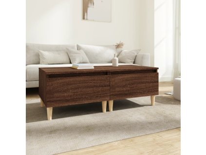 Odkládací stolky 2 ks hnědý dub 50x46x35 cm kompozitní dřevo