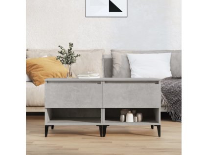 Odkládací stolky 2 ks betonově šedé 50x46x50cm kompozitní dřevo