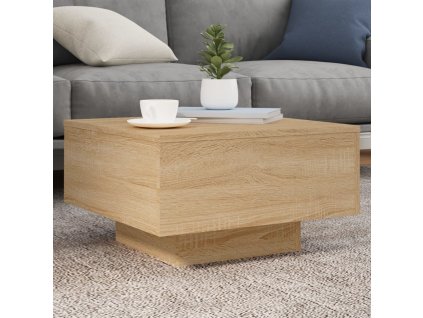 Konferenční stolek dub sonoma 55 x 55 x 31 cm kompozitní dřevo