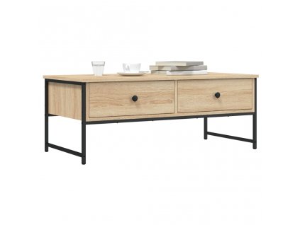 Konferenční stolek dub sonoma 101x49x39,5 cm kompozitní dřevo