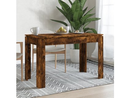 Jídelní stůl kouřový dub 120 x 60 x 76 cm kompozitní dřevo