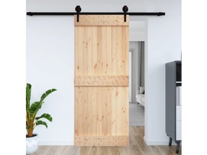 Dveře NARVIK 70 x 210 cm masivní borové dřevo