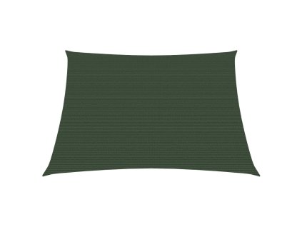 Plachta proti slunci 160 g/m² tmavě zelená 3/4 x 2 m HDPE