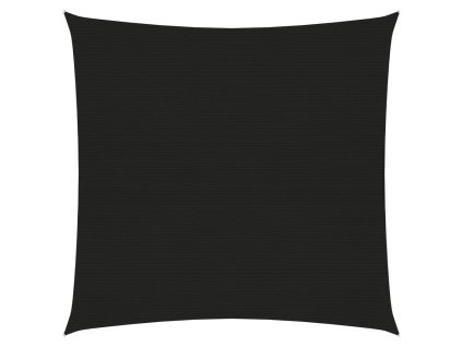 Stínící plachta 160 g/m² černá 2,5 x 2,5 m HDPE