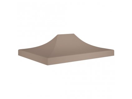 Střecha k party stanu 4 x 3 m taupe 270 g/m²