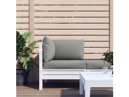 Podušky na palety 3 ks šedé oxfordská látka