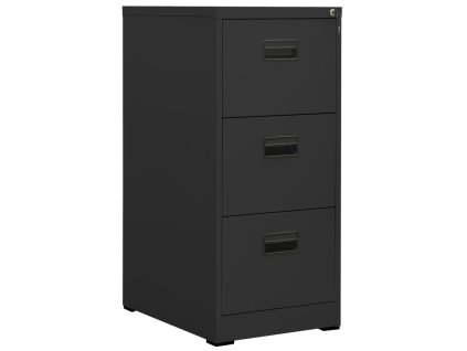 Kancelářská skříň antracitová 46 x 62 x 102,5 cm ocel