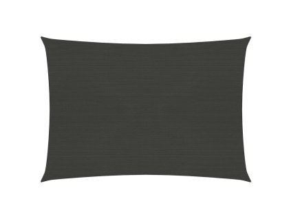 Stínící plachta 160 g/m² antracitová 3,5 x 4,5 m HDPE