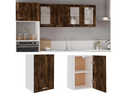 Závěsná skříňka "Lyon" kouřový dub 39,5 x 31 x 60 cm, konstrukční dřevo