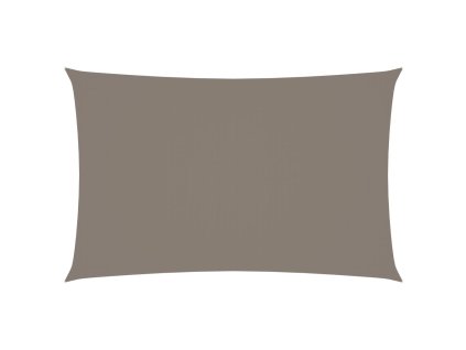 Stínící plachta oxfordská látka obdélníková 5 x 8 m taupe