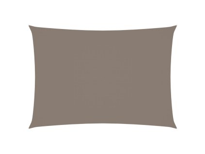Stínící plachta oxfordská látka obdélníková 2 x 4 m taupe