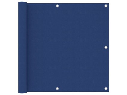 Balkónová zástěna modrá 90 x 400 cm oxfordská látka