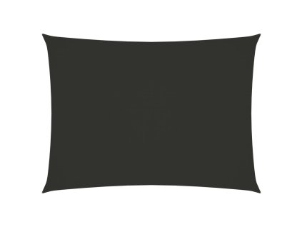 Stínící plachta oxfordská látka obdélníková 3 x 5 m antracitová