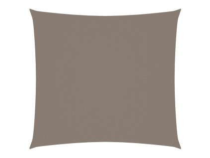 Stínící plachta oxfordská látka čtvercová 2,5 x 2,5 m taupe