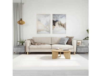 Konferenční stolky 2 ks betonově šedé 50 x 46 x 35 cm kompozit