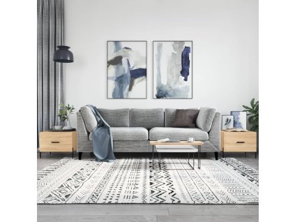 Konferenční stolky 2 ks dub sonoma 50x50x40 cm kompozitní dřevo