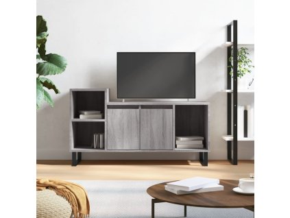 TV skříňka šedá sonoma 100x35x55 cm kompozitní dřevo