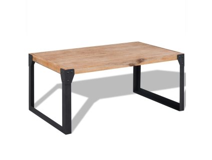 Konferenční stolek z masivního akáciového dřeva 100x60x45 cm