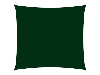 Stínící plachta oxfordská látka čtverec 4,5x4,5 m tmavě zelená