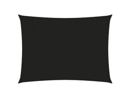 Stínící plachta oxfordská látka obdélníková 2,5 x 4 m černá