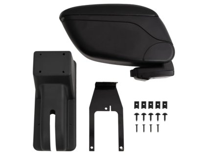 Loketní opěrka do auta černá 12 x 29 x (32–46) cm ABS