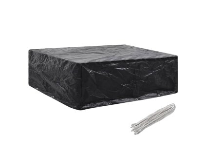 Plachta na zahradní nábytek s 8 očky 250 x 210 x 90 cm